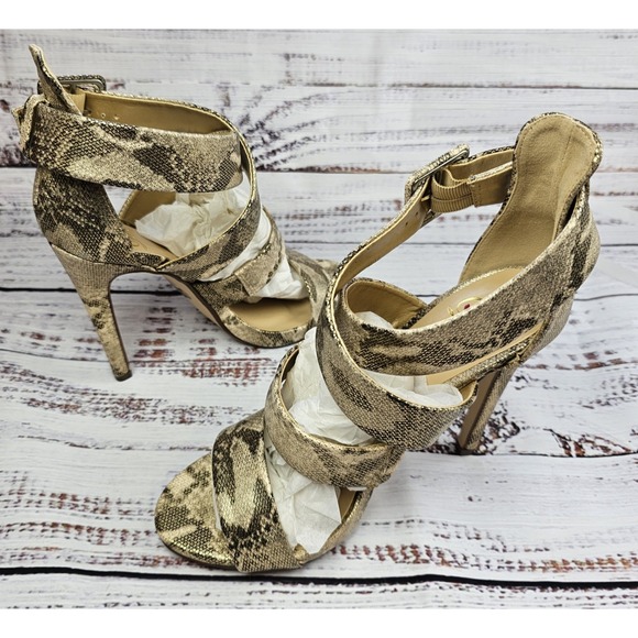 Heart In D Shoes - New Heart In D Women Fashion Strappy Heels Party Wedding Prom Sandals Size 7.5M